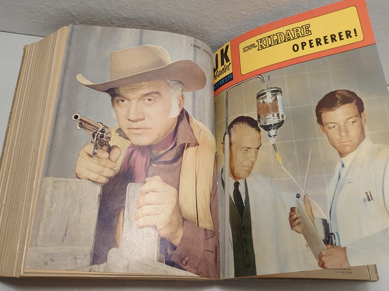 Billede 7 - 17stk indbundne serier.ill.Klassikere,Bonanza mm.