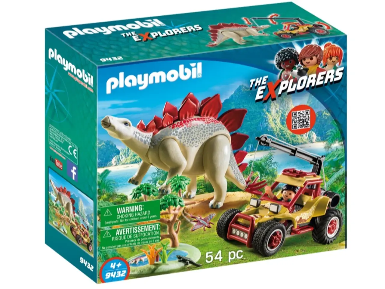 Billede 1 - Playmobil forsker stegosaurus