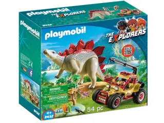 Playmobil forsker stegosaurus