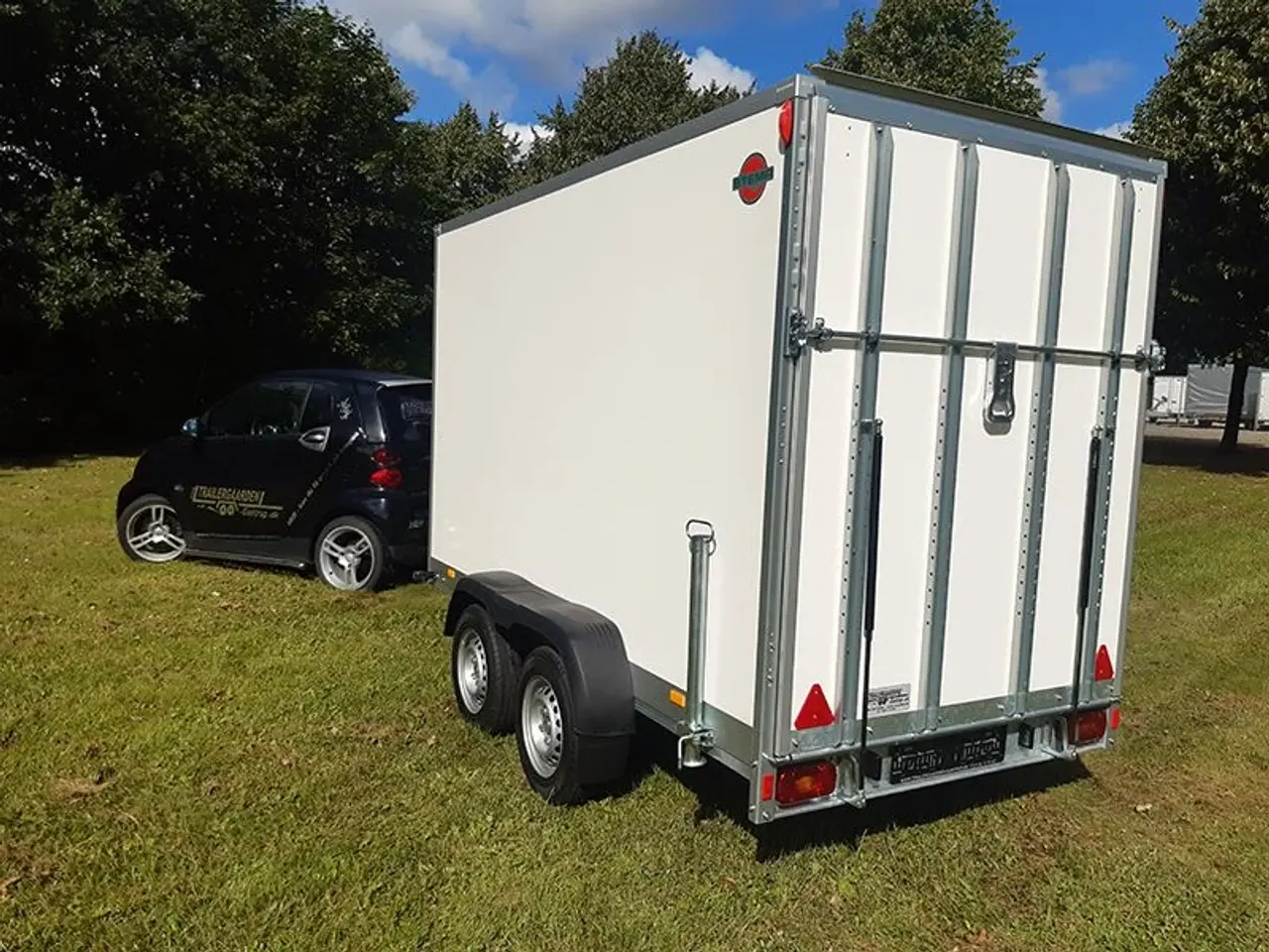 Billede 9 - Stema Cargo 305x157x184 2 akslet 2000 kg side/bag døre