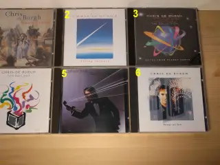 Chris de Burgh CD'er: 5 Titler