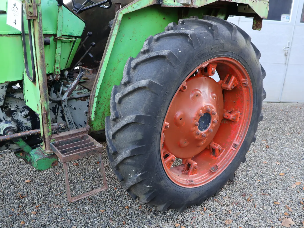 Billede 12 - Deutz 7006 4 cylinder diesel, m/orbitrolstyring
