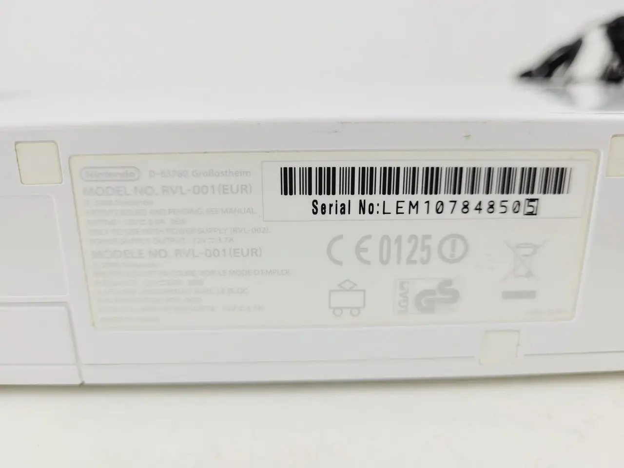 Billede 5 - ⭐️ Wii Spillekonsol Hvid med fod