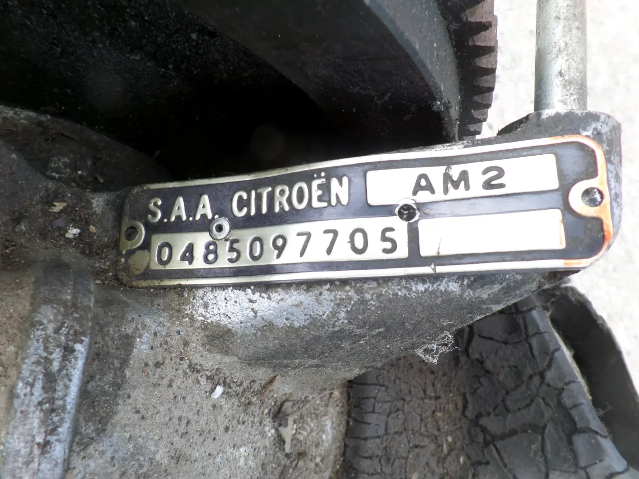 Billede 3 - Citroën 2cv motor