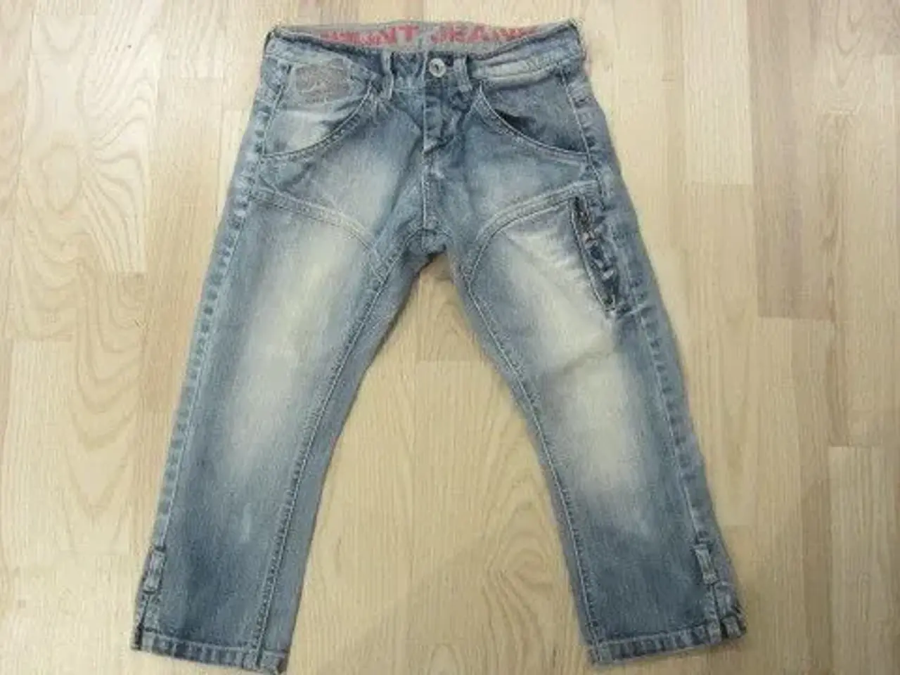 Billede 1 - Str. 146, GRUNT 3/4 lange cowboybukser