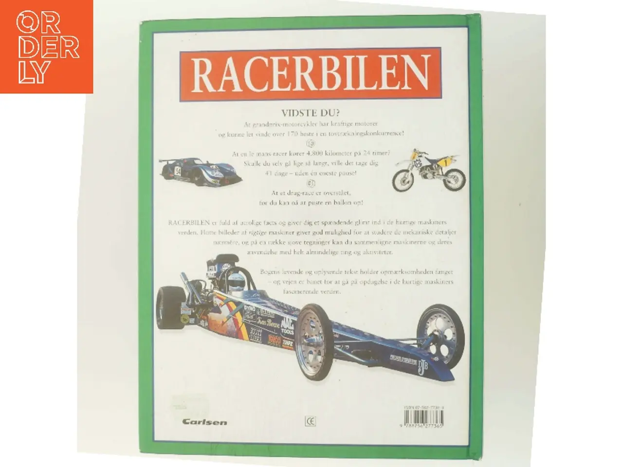 Billede 3 - Racerbilen og andre hurtige maskiner af Caroline Bingham (Bog)