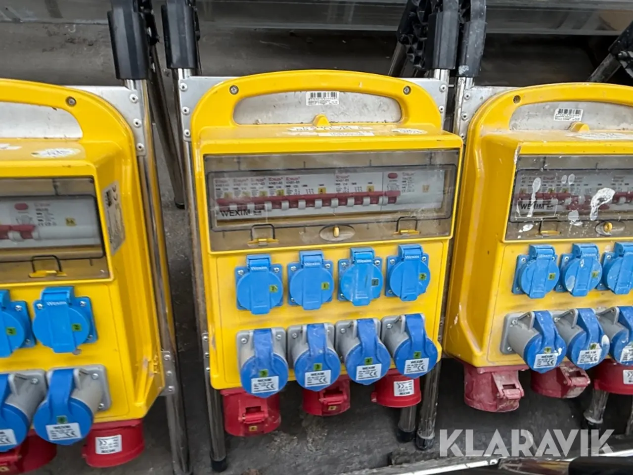 Billede 11 - Assorterede Byggestrømstavler - 10 styk