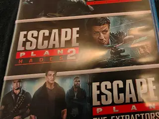 Escape Plan 1-3 film trilogi (Blu-ray)