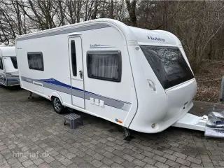 2009 - Hobby Excellent 560 WLU Rigtig fin Hobby med enkeltsenge fra Hinshøj Caravan