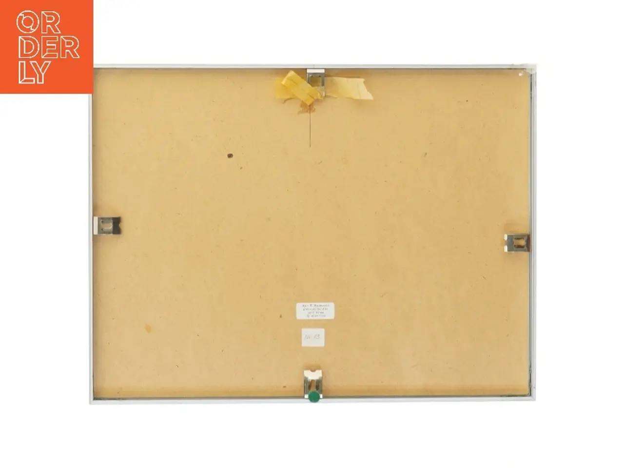 Billede 2 - Indrammet akvarel landskab (str. 41x31 cm)