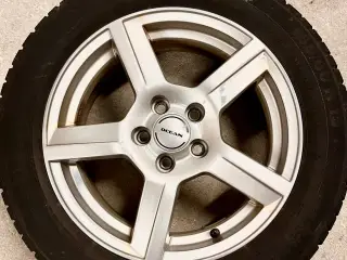 Vinterdæk på alufælge VW Polo