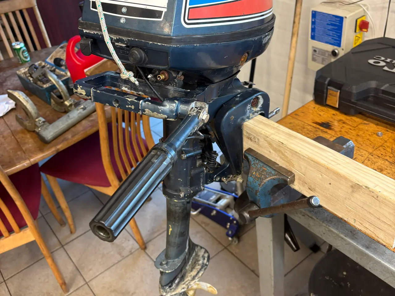 Billede 1 - Yamaha påhængsmotor 5HK 2 takts 