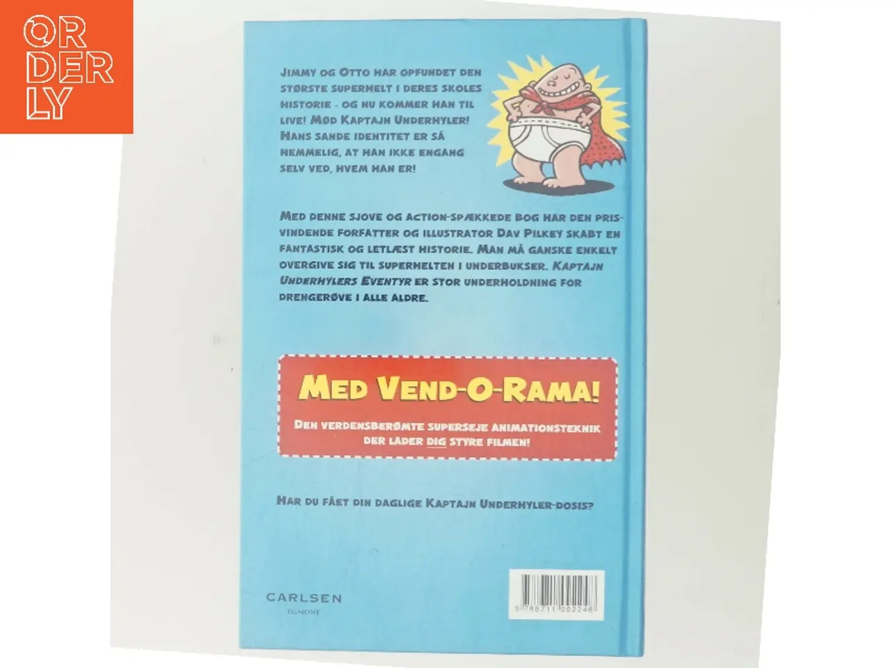 Billede 3 - Kaptajn Underhylers eventyr : den første heltefortælling af Dav Pilkey (Bog)