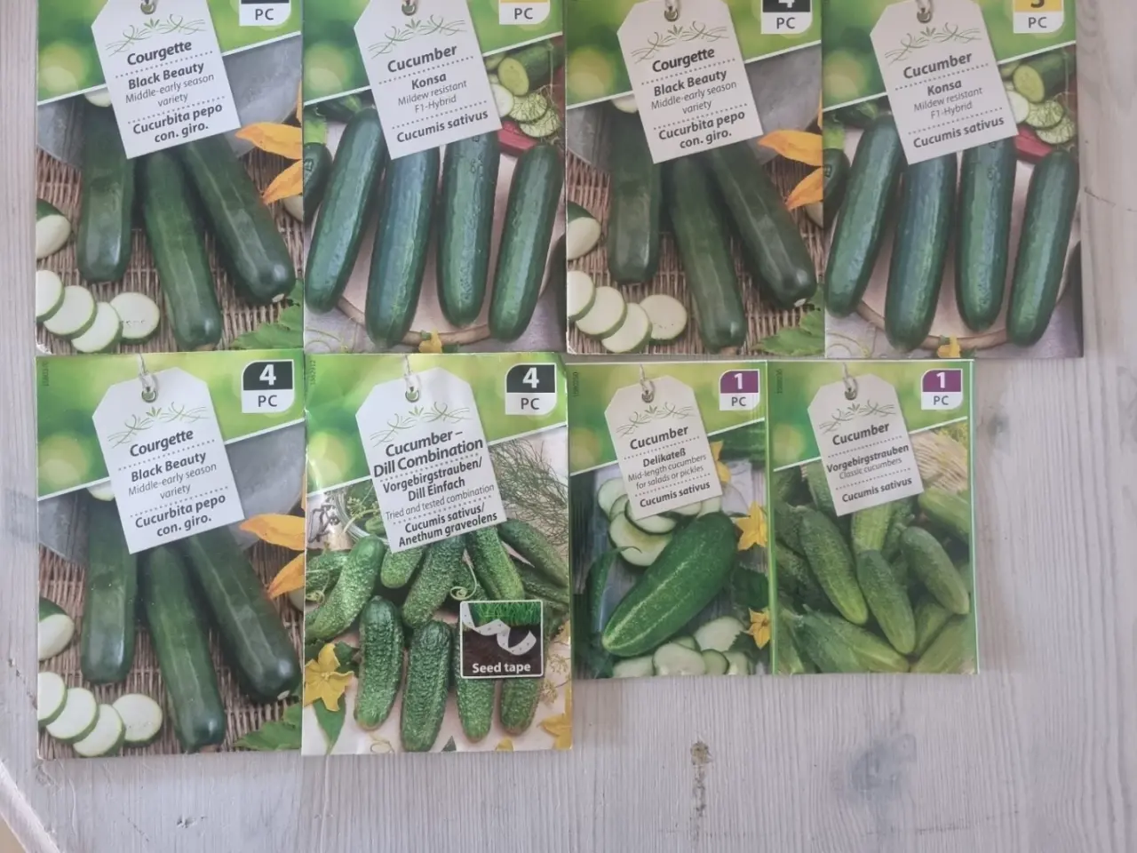 Billede 2 - Frø grøntsager og lidt blomster frø ca 90 uåbnet