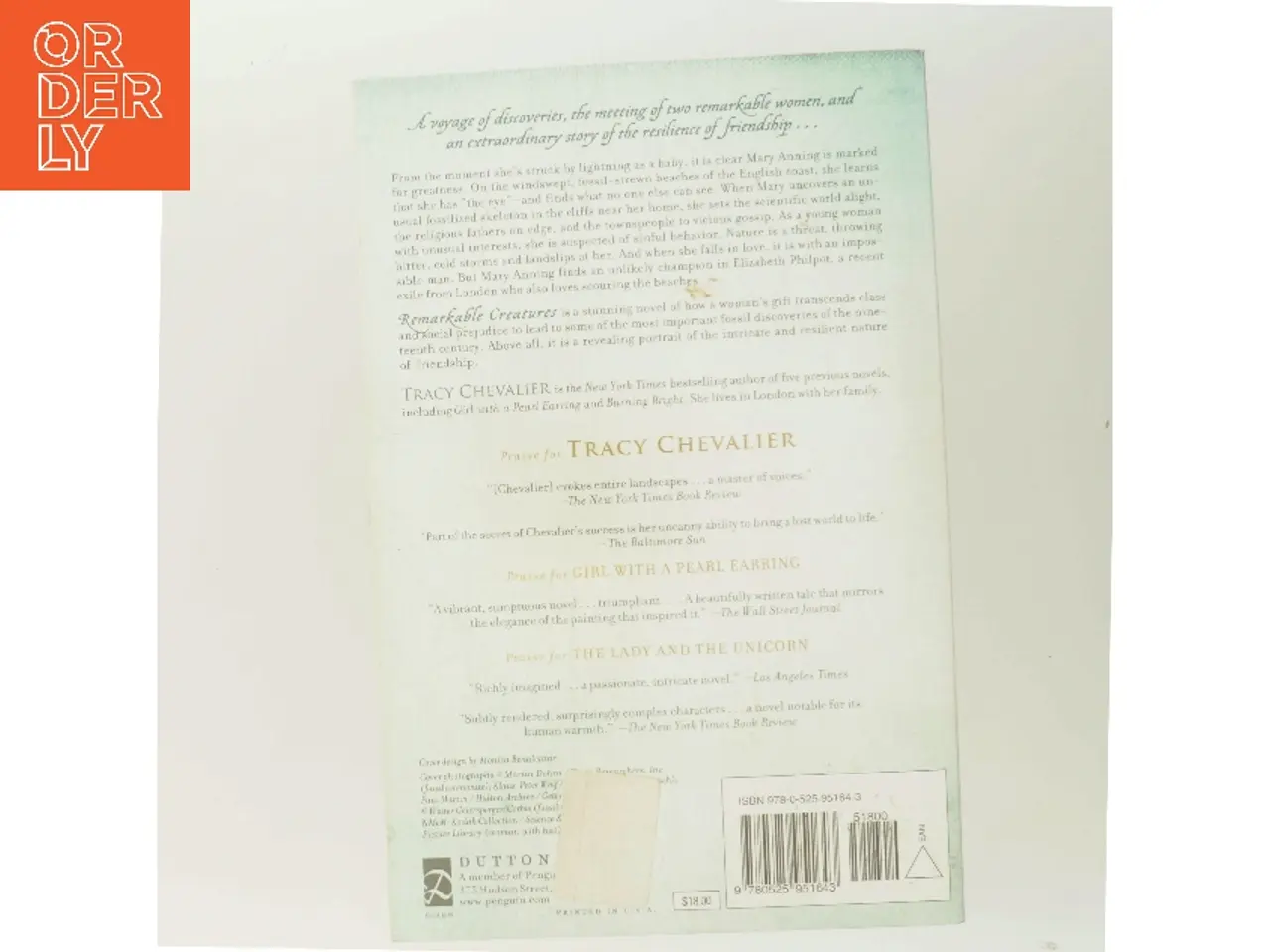 Billede 3 - Remarkable Creatures af Tracy Chevalier (Bog)
