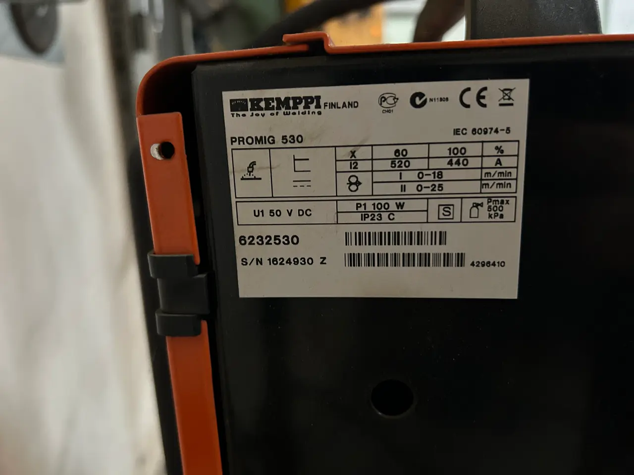 Billede 4 - Svejseværk KEMPPI PROMIG 530