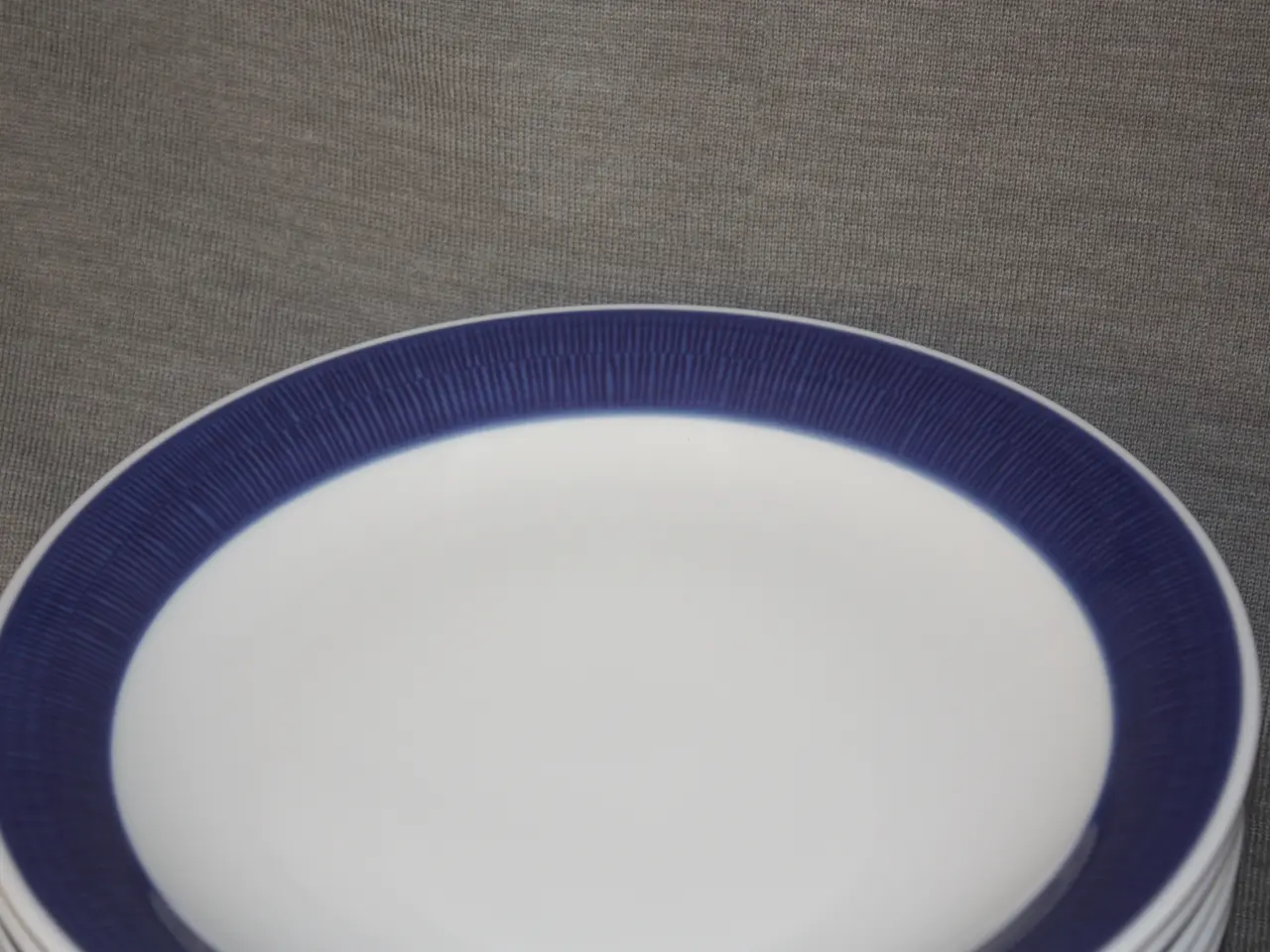 Billede 4 - Rørstrand Blå Koka frokosttallerkener Ø 21 cm