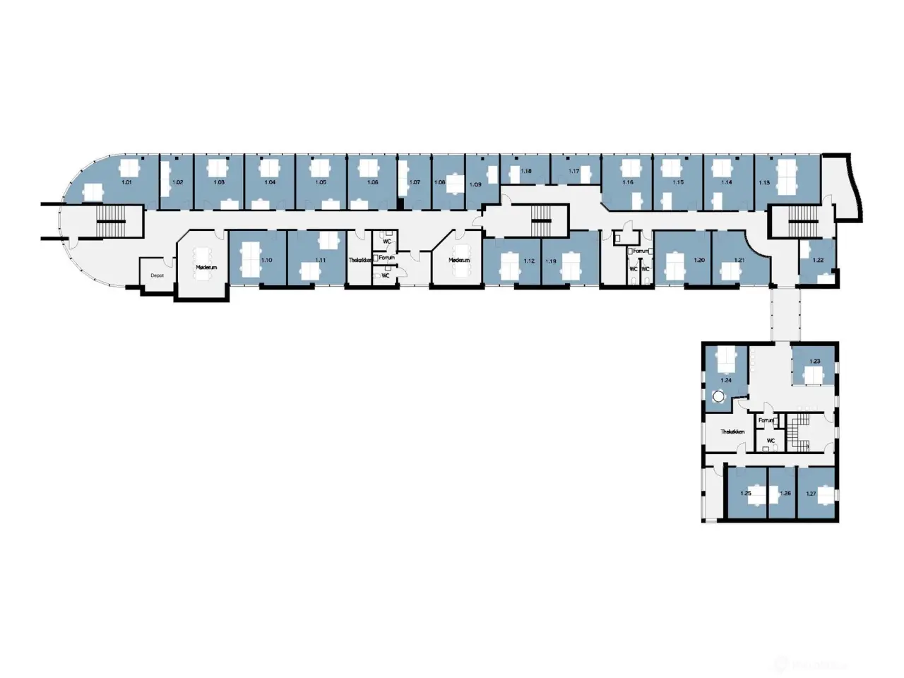 Billede 9 - EasyOffice Høje Taastrup Boulevard - lokale 1.27