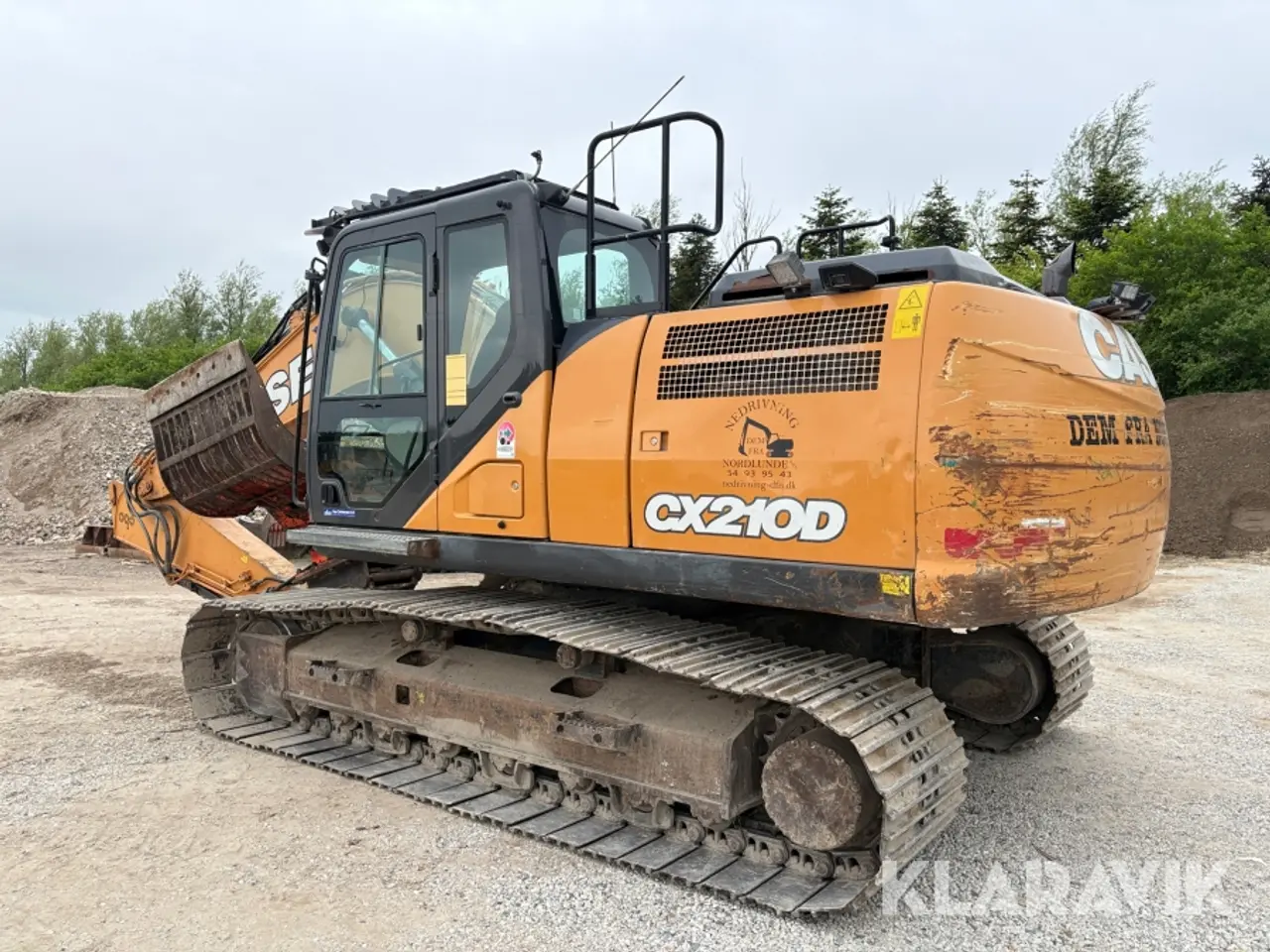 Billede 3 - Gravemaskine Case CX210D