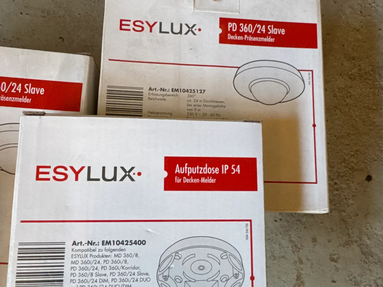Billede 2 - Esylux PD360/24 sensor