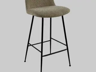 &tradition Rely Barstol – Beige/Sort Stel SH 65 cm