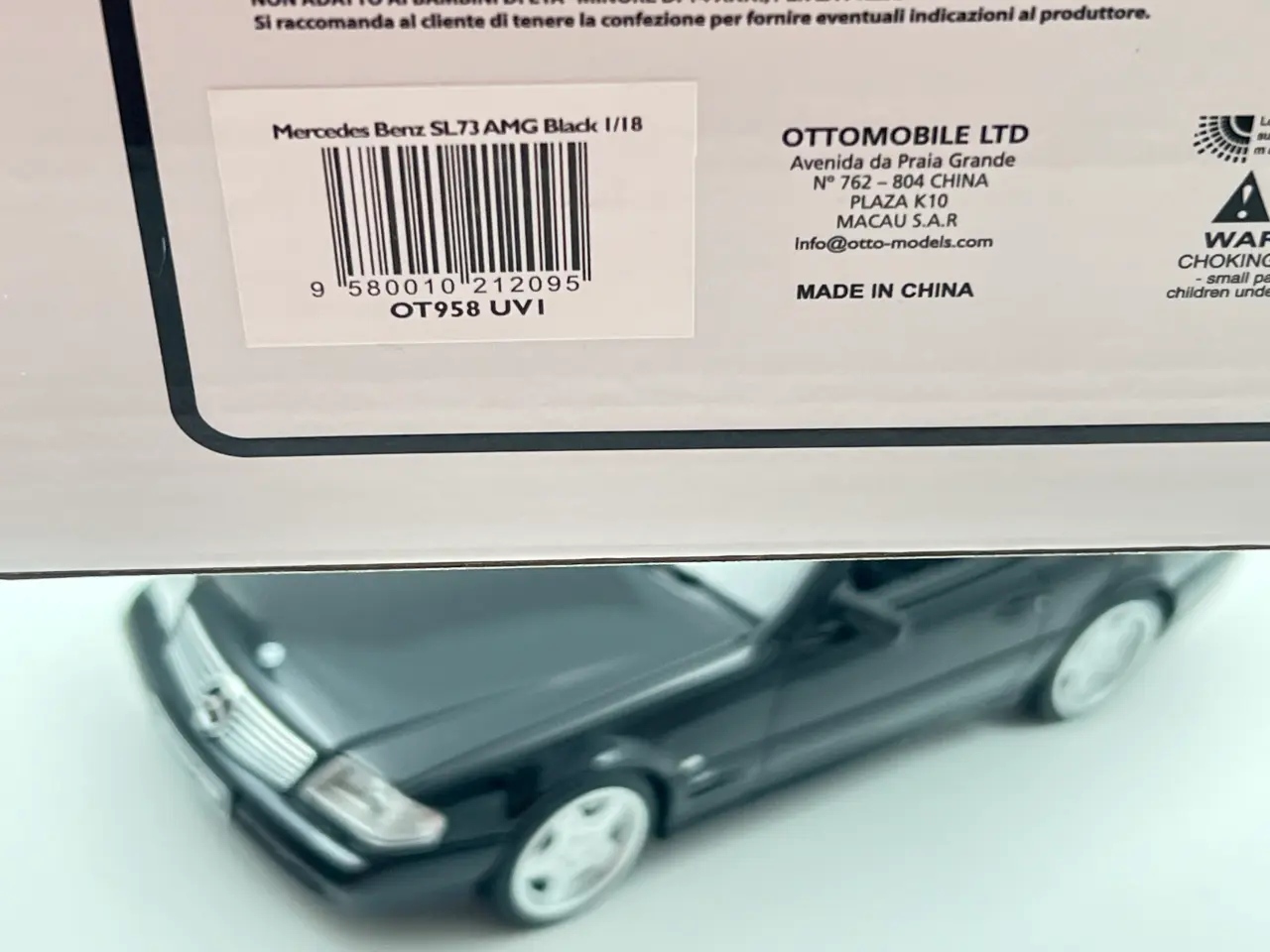 Billede 10 - 1997 Mercedes SL 73 AMG 1:18 