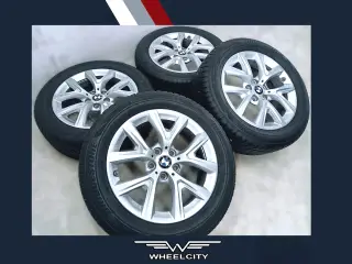 5x112 17" ET39 nav 66,6ø BMW vintersæt inkl.TPMS