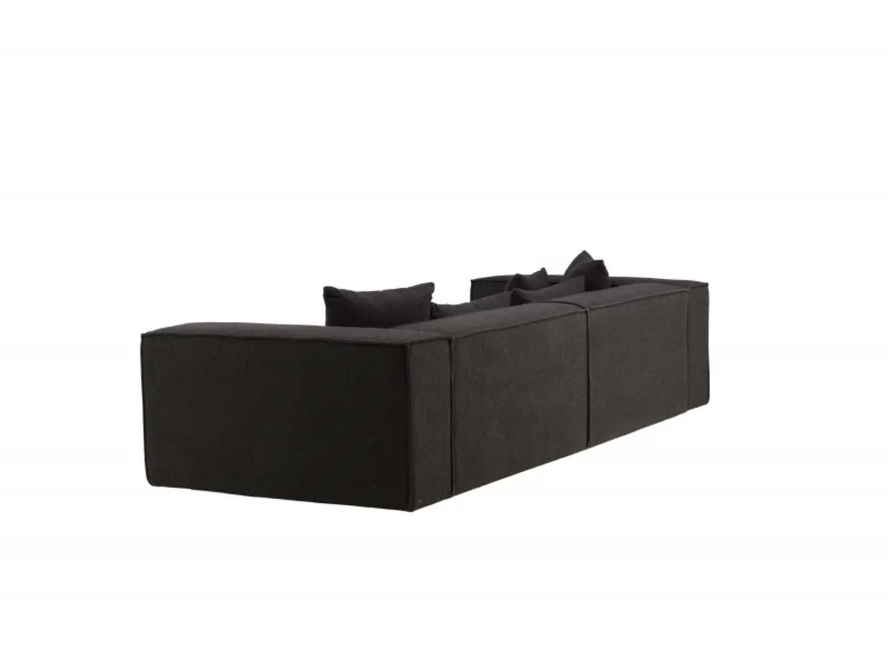 Billede 9 - Gillholmen 3 personers Sofa  - Sort stof