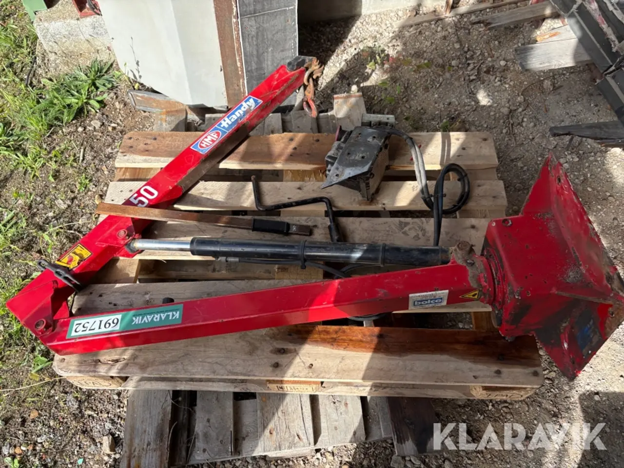 Billede 1 - Hydraulisk læssekran HMF Handy 52 TM