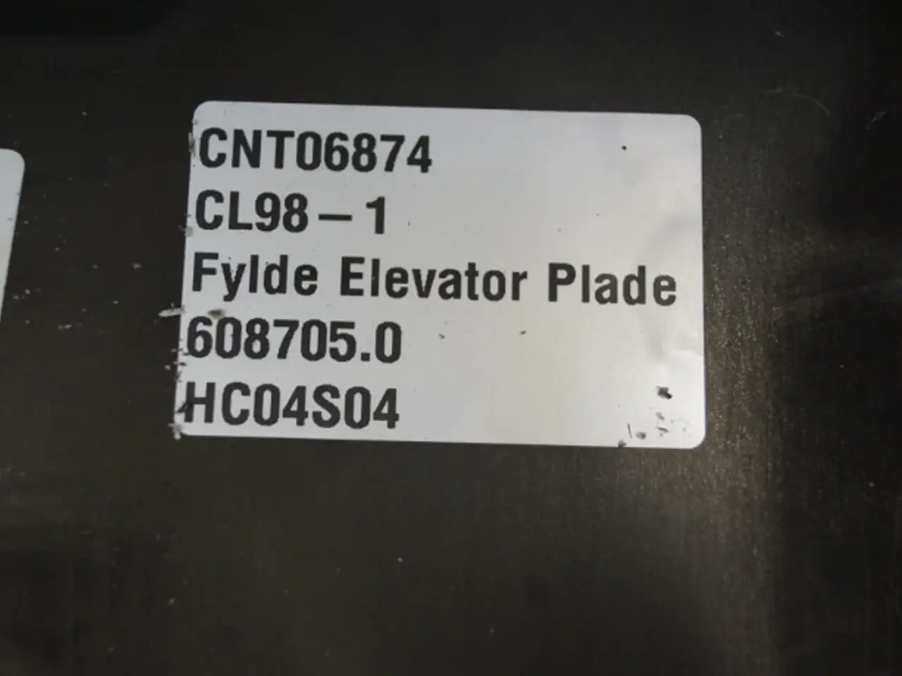 Billede 8 - Claas Dominator 98 Fylde Elevator Plade 6087050