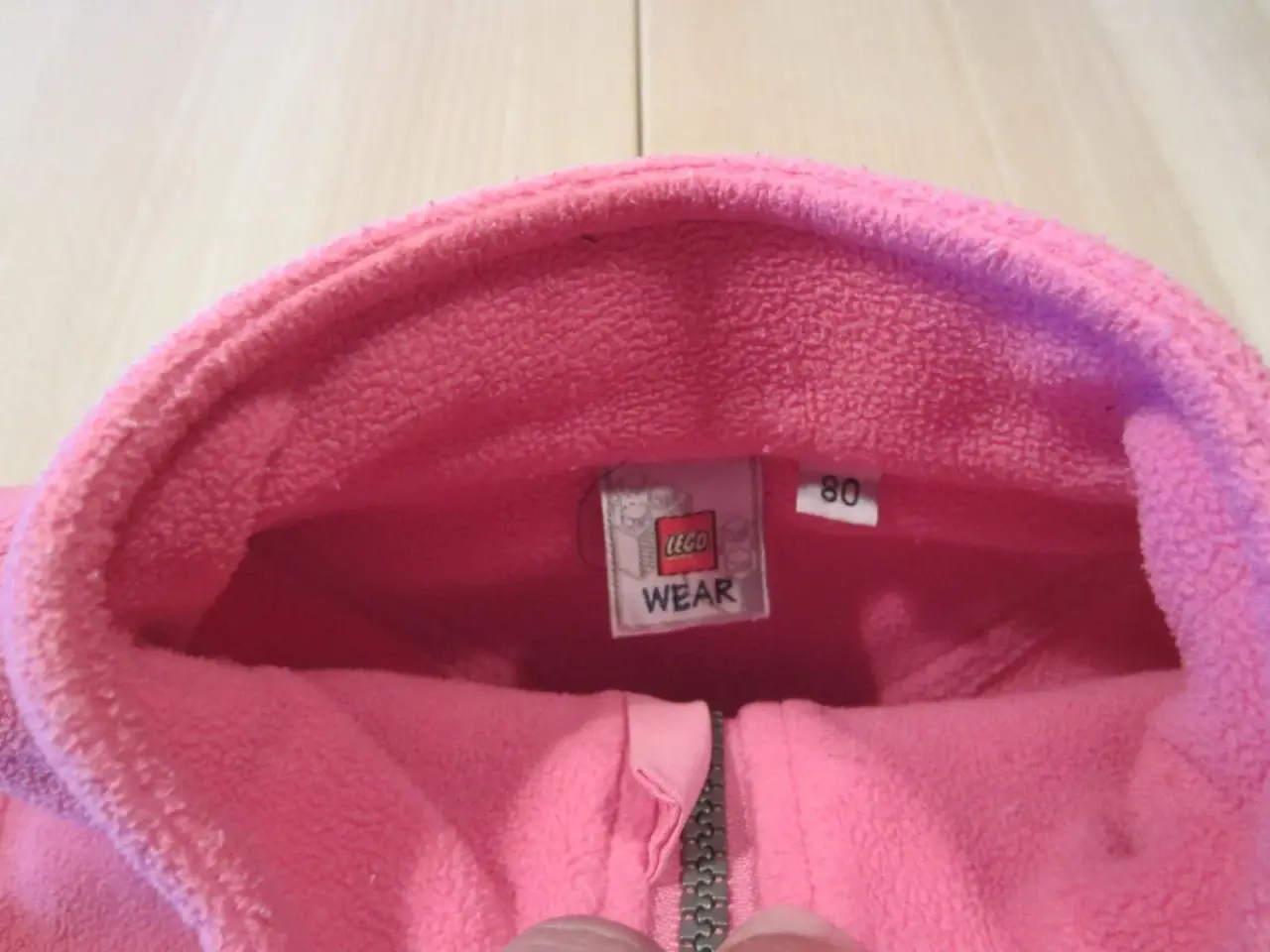 Billede 2 - Lego Fleece trøje i str. 80 i pink