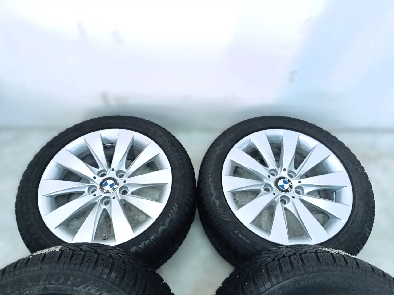 Billede 4 - 5x120 17" ET37 nav 72,6ø BMW vintersæt Inkl.TPMS