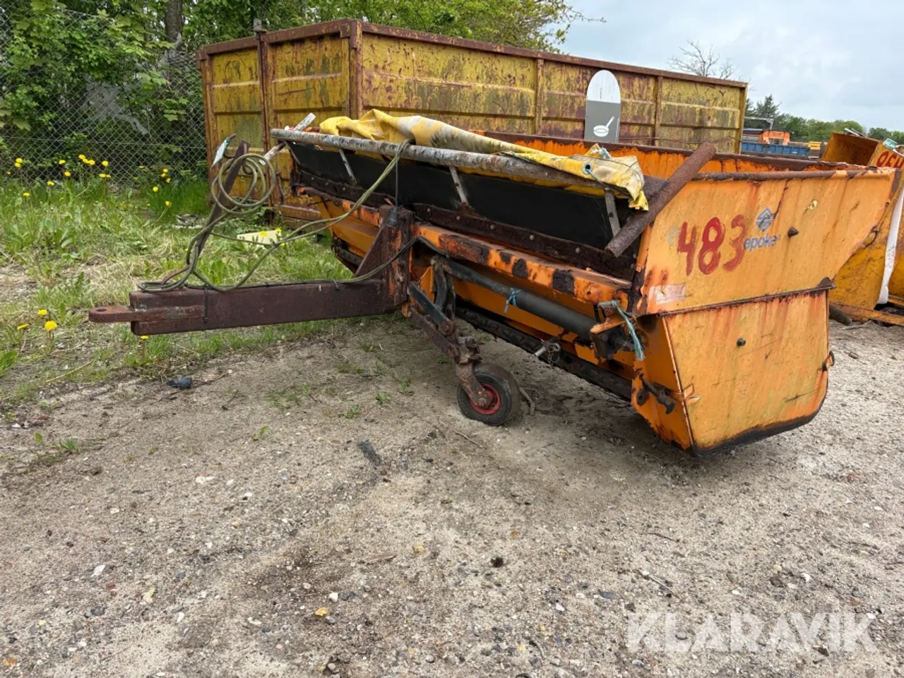 Billede 2 - Salt/sandspreder til traktor Epoke TKG 12