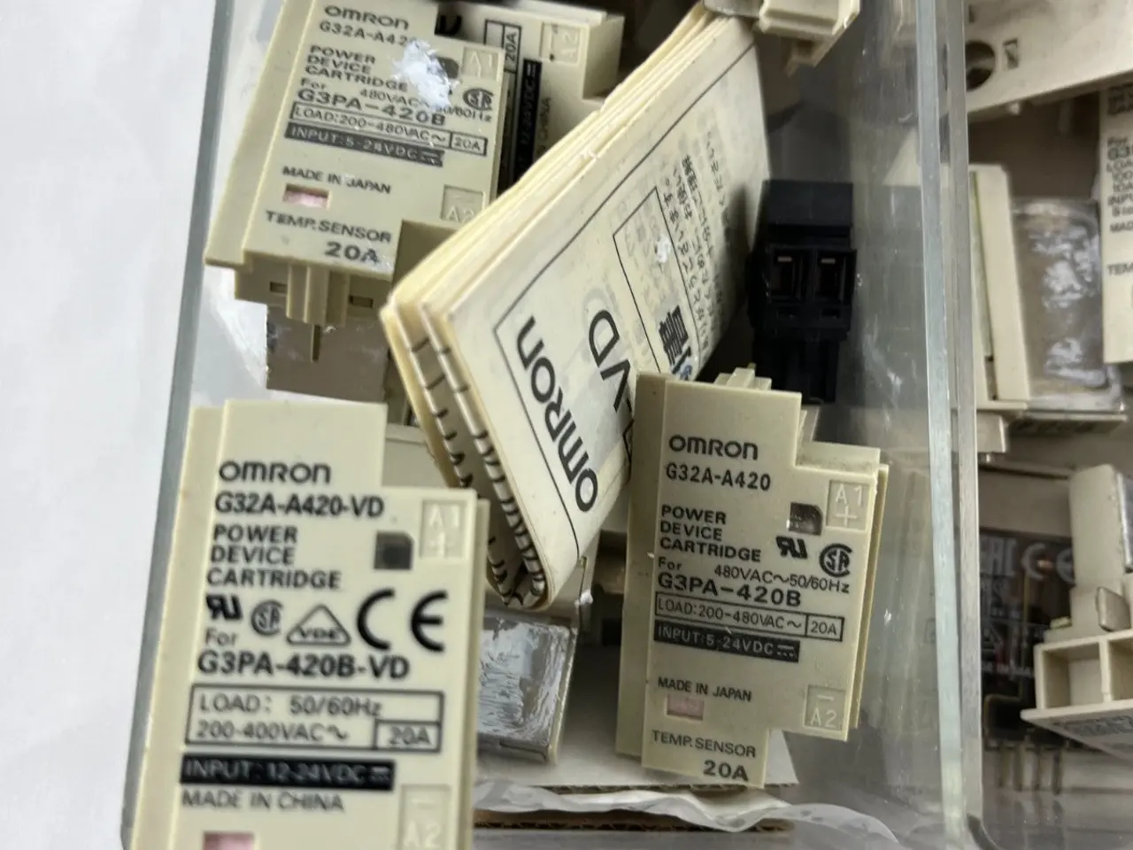 Billede 11 - Omron G3PA-420B-VD Solid State relæ parti 20A SSR