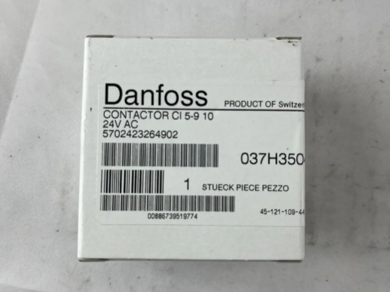 Billede 7 - Danfoss CI 5-9 10 kontaktor 3‑Pole 20A 8.5A AC‑3
