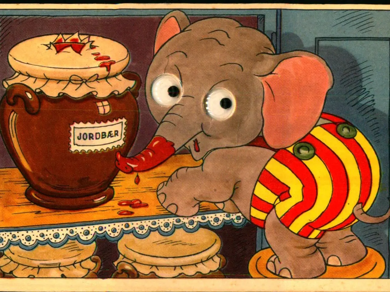 Billede 1 - Rene Michaelis - Elefant - Rulleøjne - u/n - Brugt