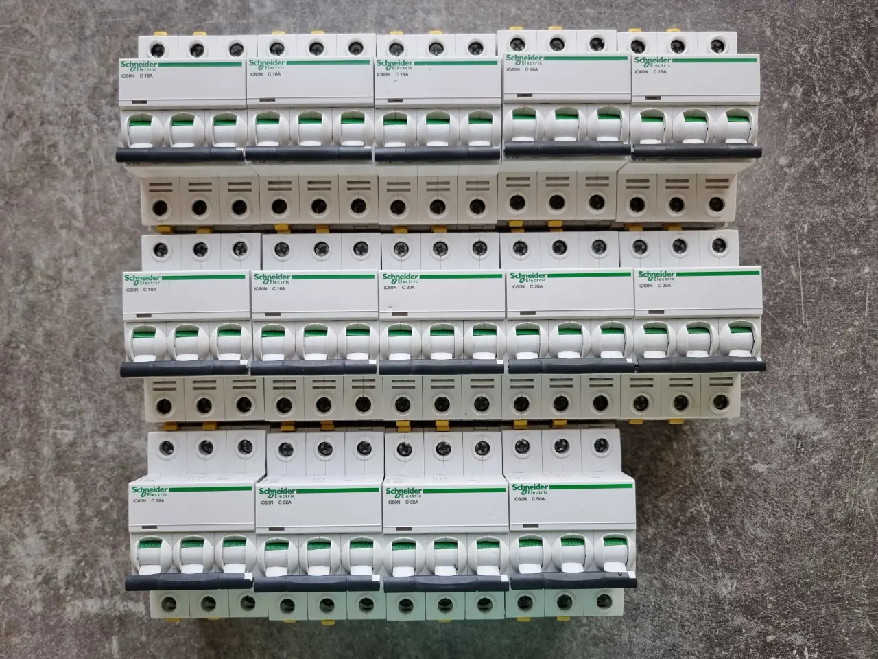 Billede 1 - Automatsikringer 3P, C, 10-50A