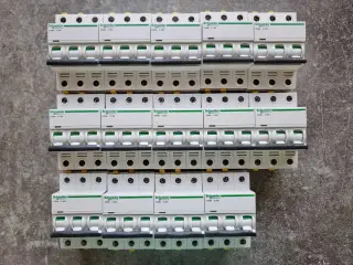 Automatsikringer 3P, C, 10-50A