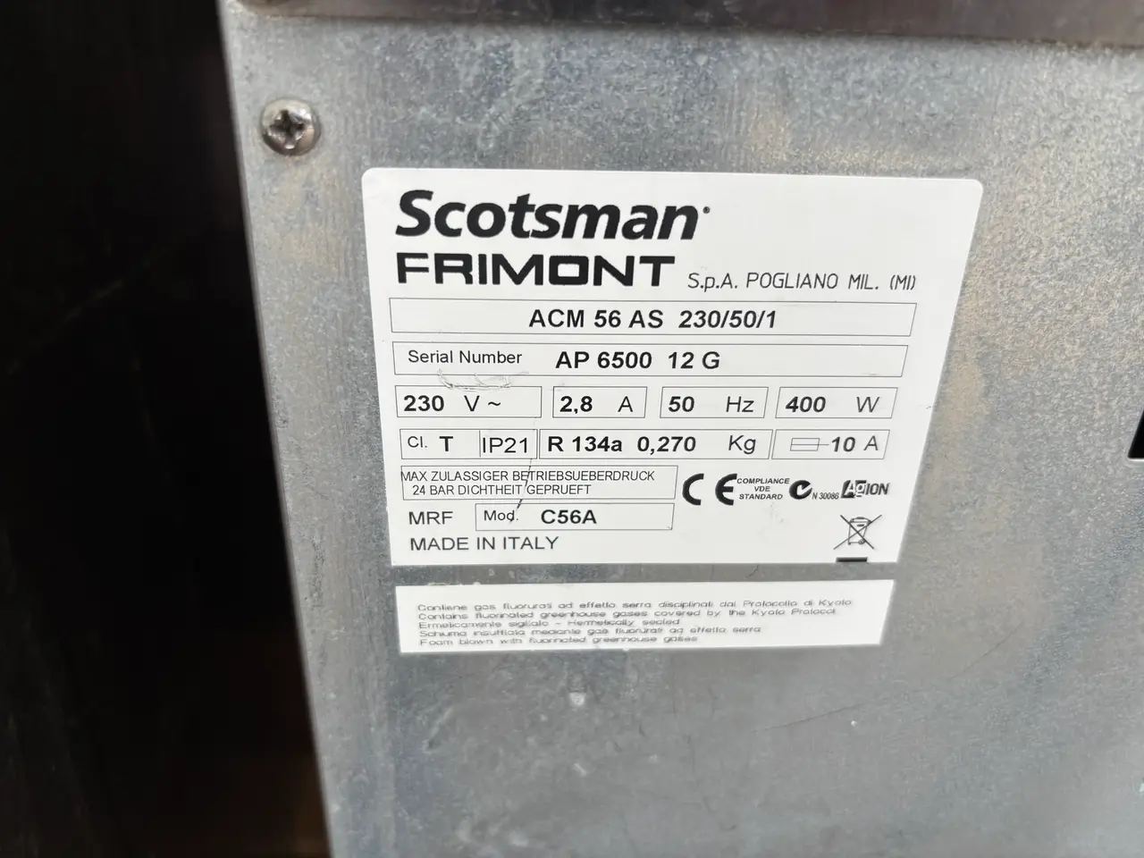 Billede 4 - Isterningemaskine SCOTSMAN AC56