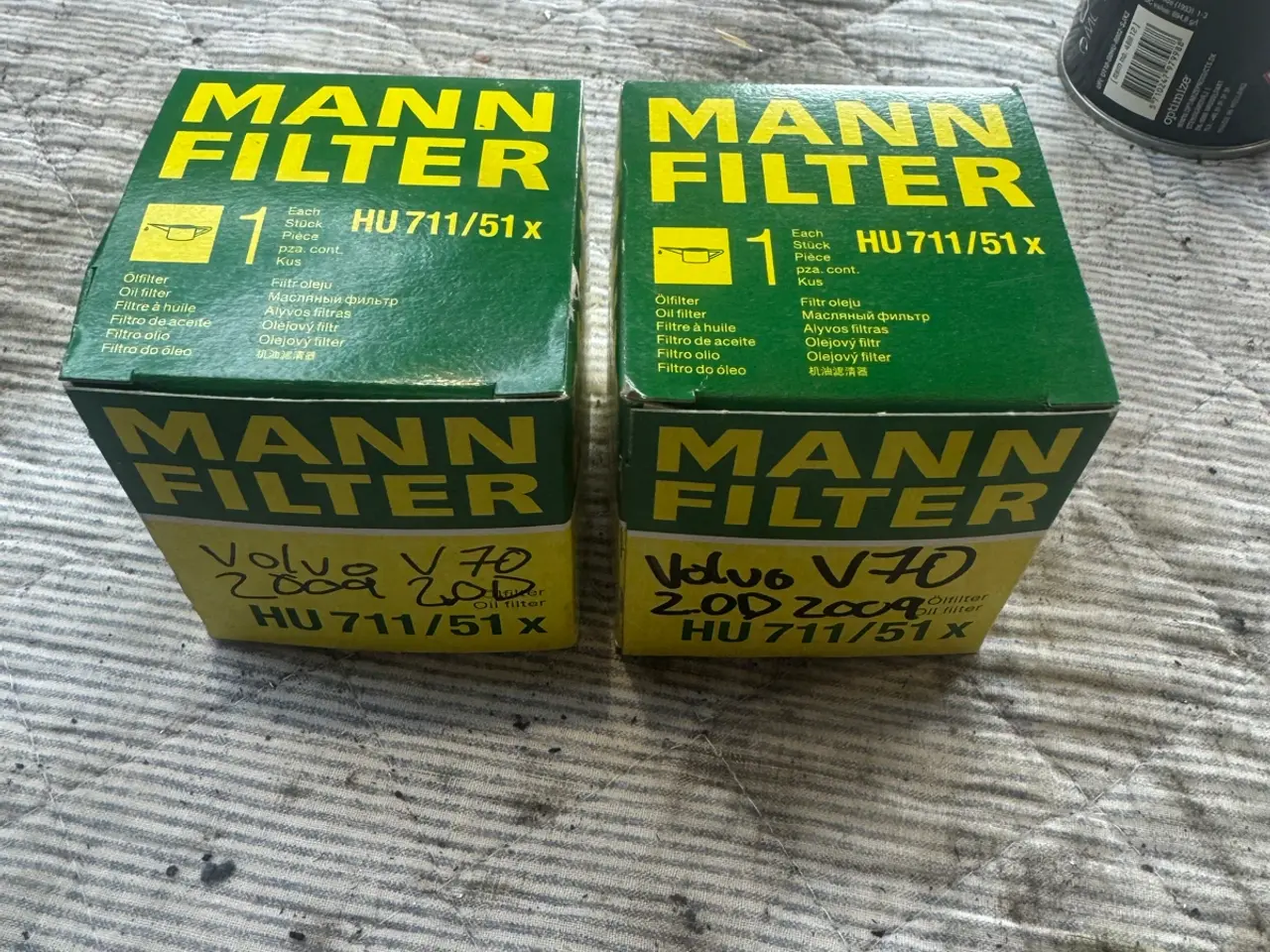 Billede 3 - 2 x MANN FILTER HU711/51x