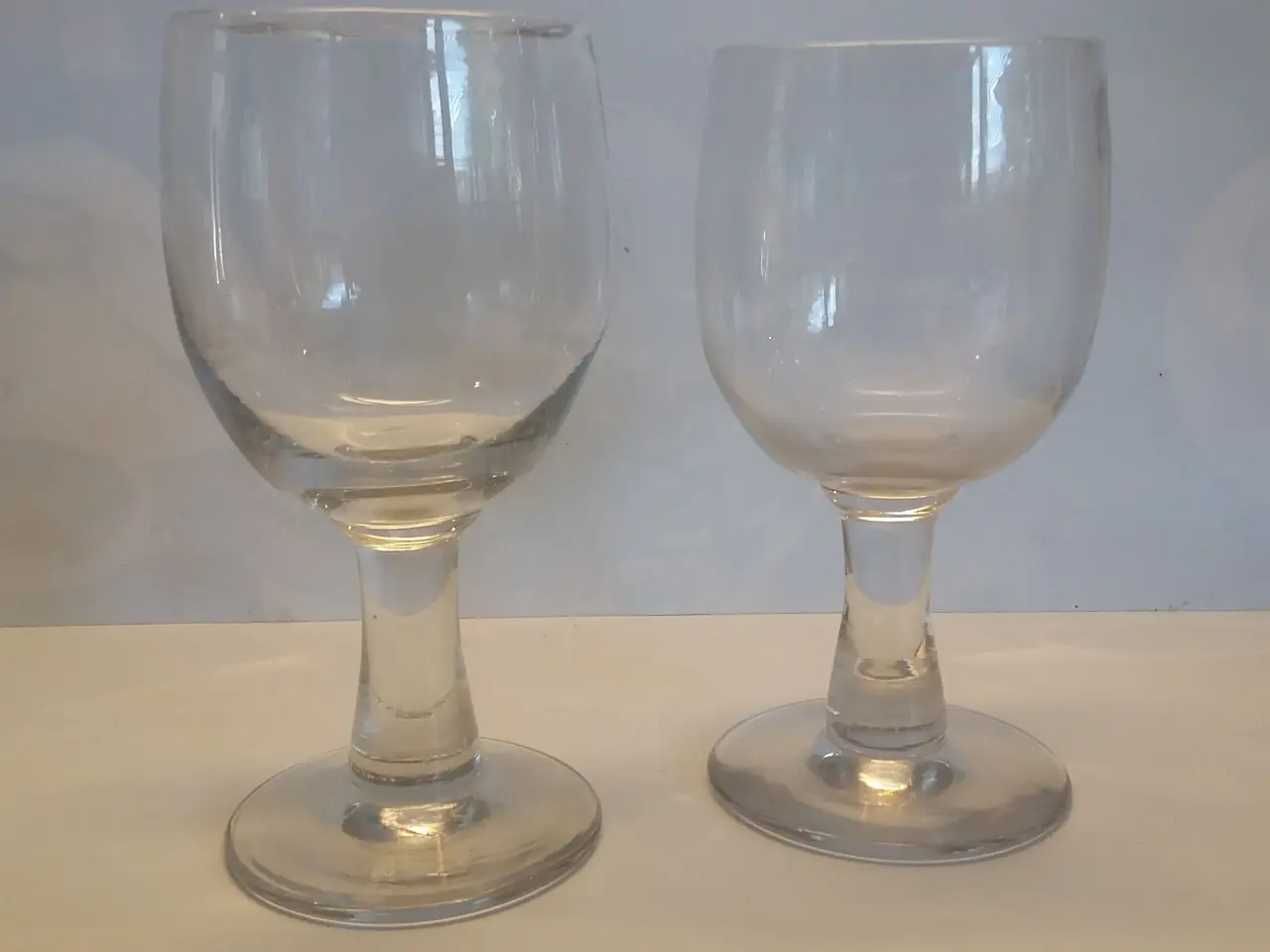 Billede 1 - Ballonglas - Kroglas 2 stk. Holmegaard.