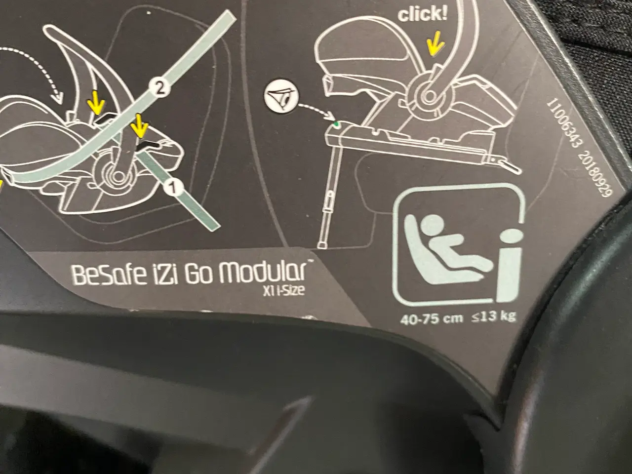Billede 8 - Autostol fra 40-75 cm. =13kg.