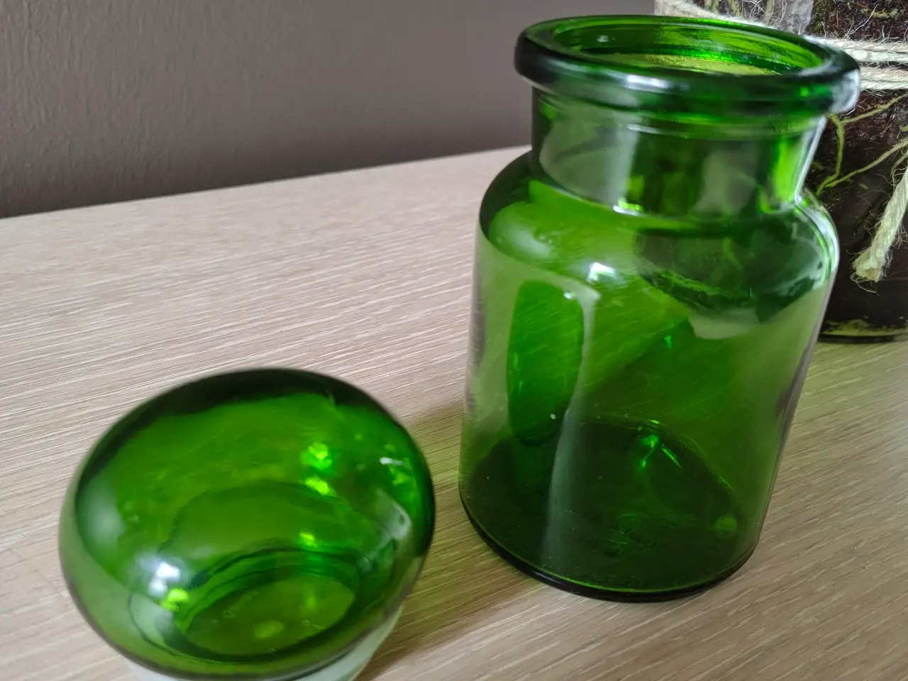 Billede 3 - Flot opbevaringsglas fra Belgium containerglas