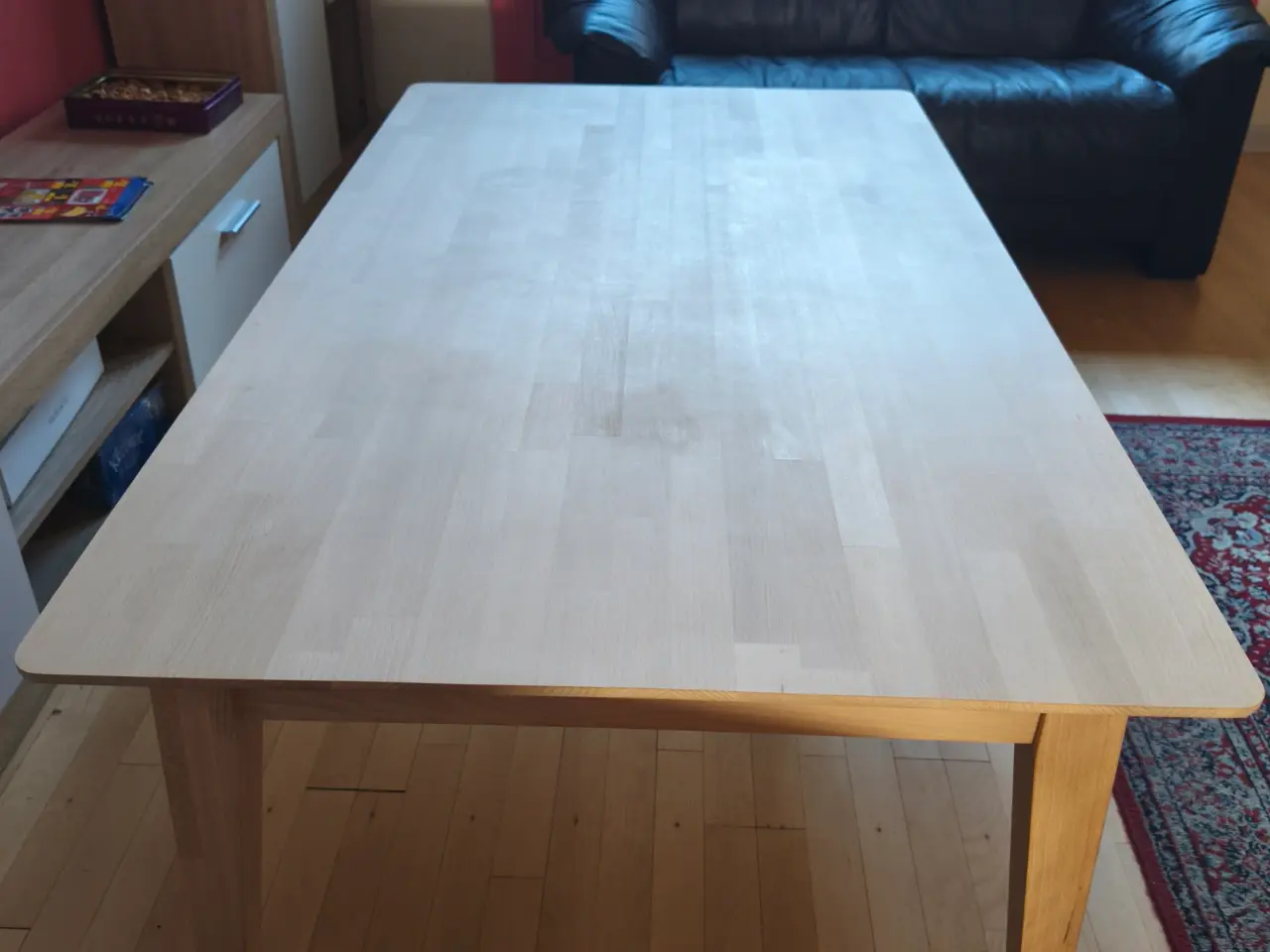 Billede 1 - sofabord i bøgetræ