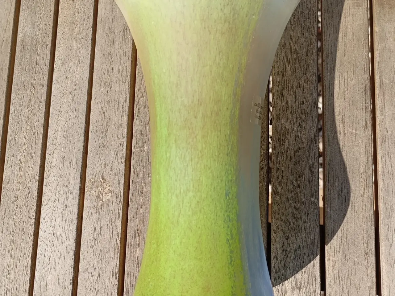 Billede 9 - Kulørt vase fra glaspusteri 