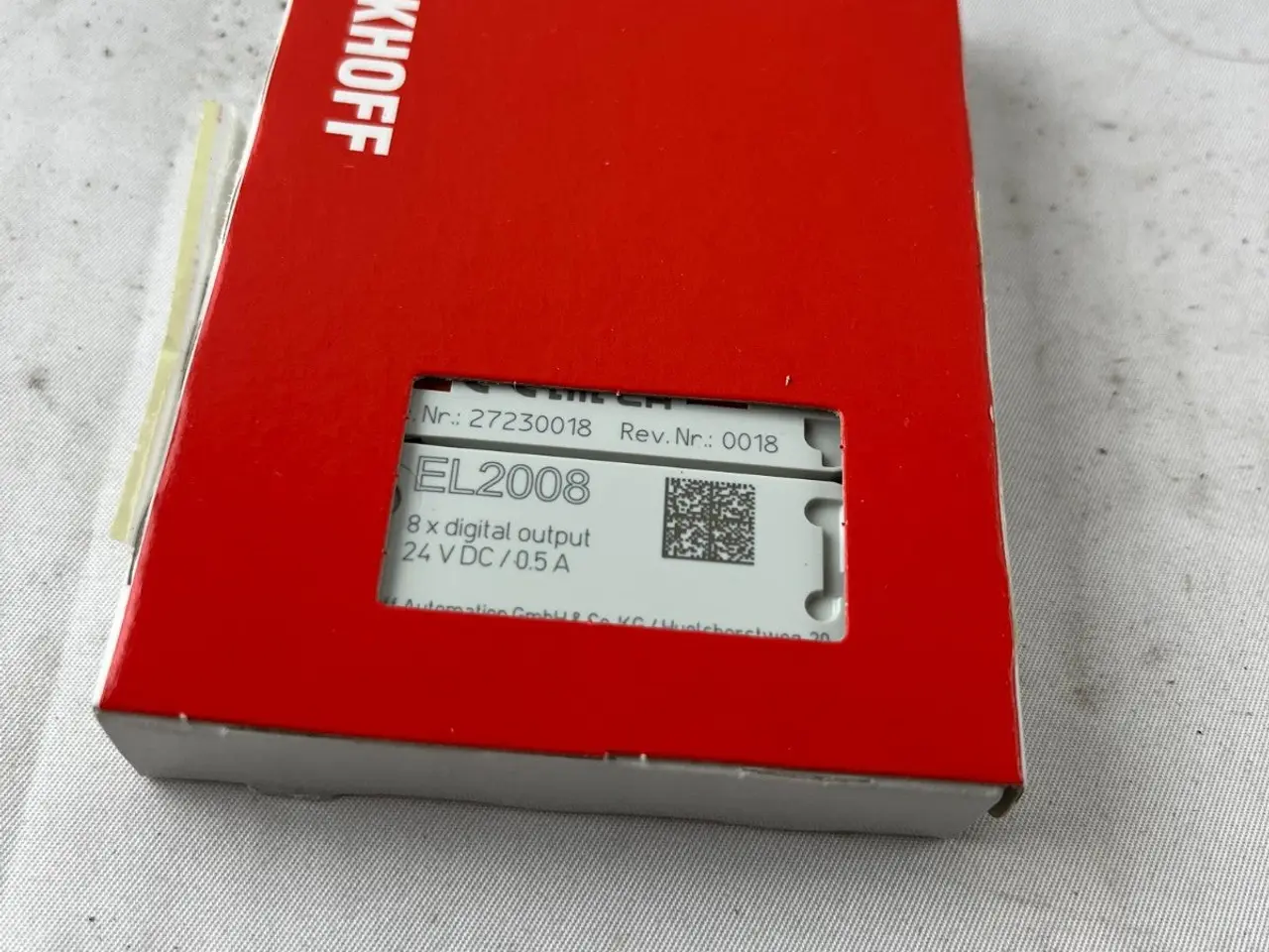 Billede 3 - Beckhoff EL2008 EtherCAT Terminal 8‑Channel Output
