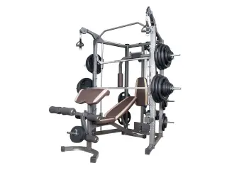 Fitness multistation/Homegym sæt m. bænk