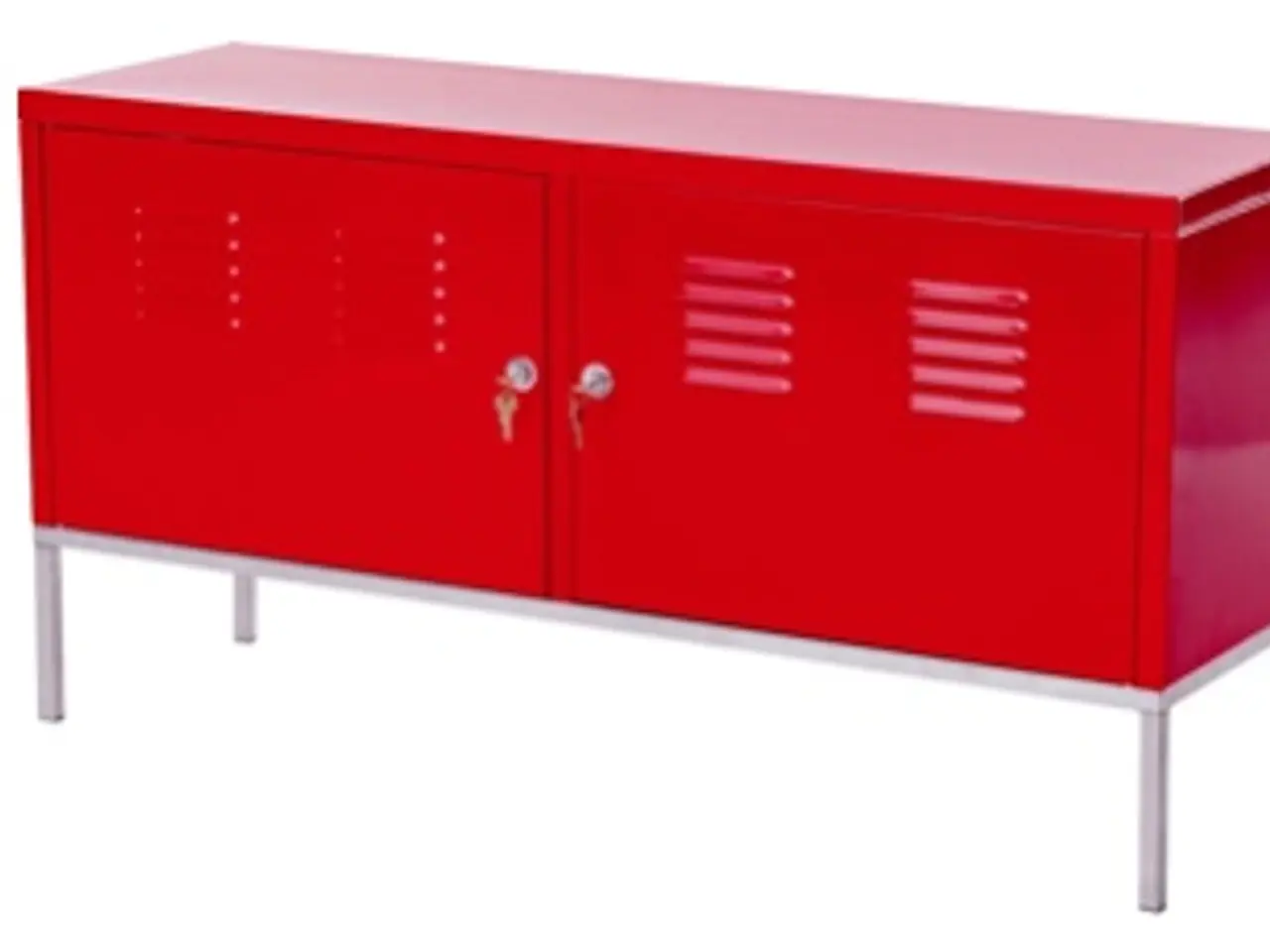 Billede 1 - IKEA PS Skab, rød, 119x63 cm