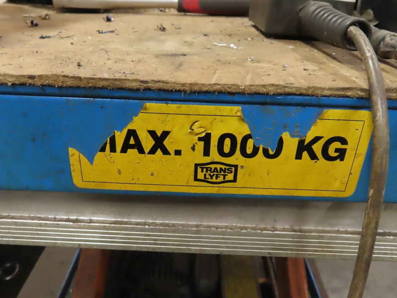Billede 10 - Løftebord TRANSLYFT TL 1000 B