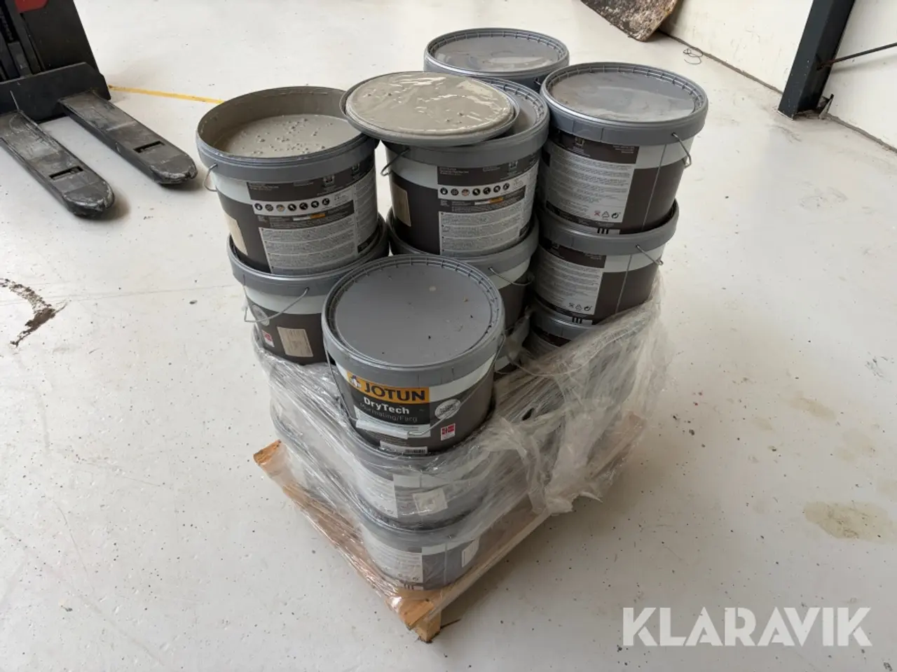 Billede 3 - Murmaling Jotun Drytech 4502 grafitgrå 19 Styk